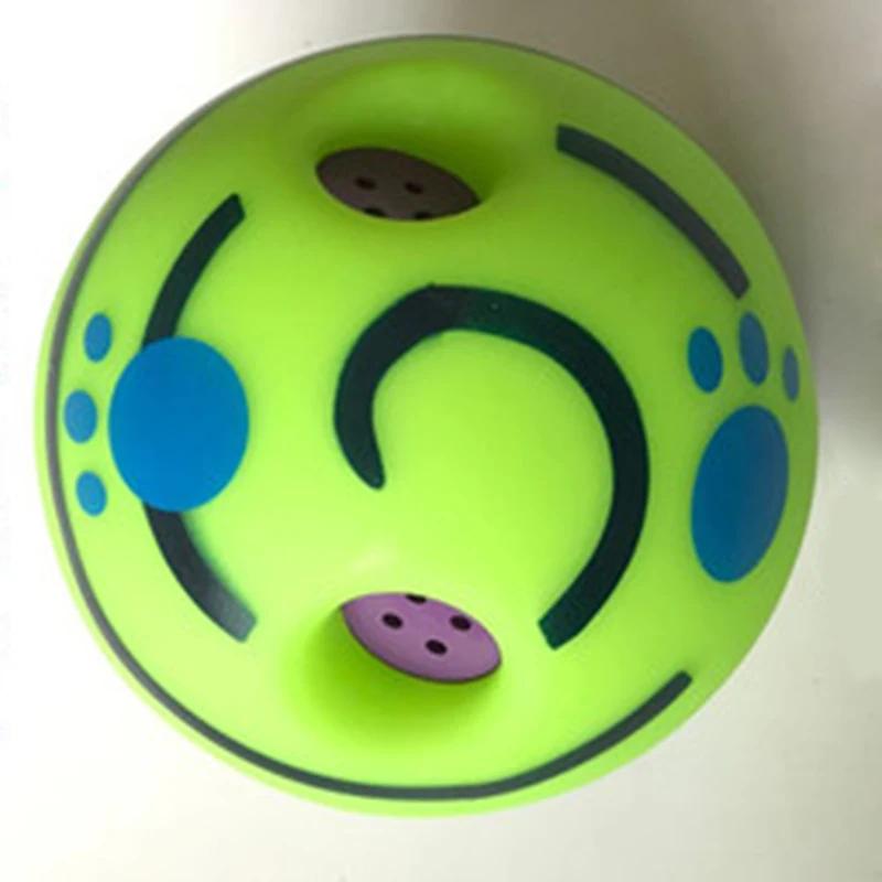Wobble Wag Giggle Ball Dog Play Training Toys Hot No Harm With Funny Sound Pet