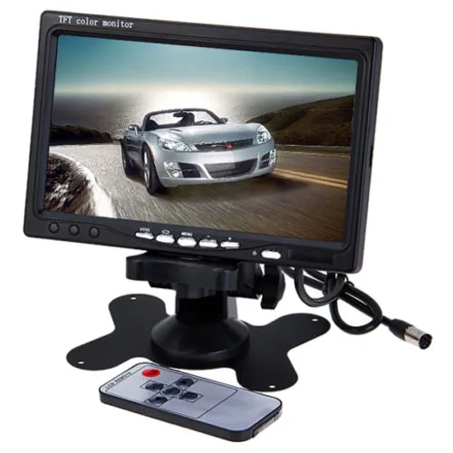 " TFT lcd цифровой цветной экран монитор автомобиля заднего вида резервная камера заднего вида DVD