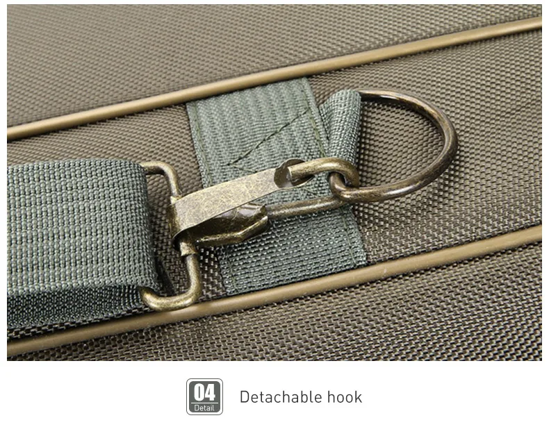 Multifuncional portátil saco de pesca lona 8090100120