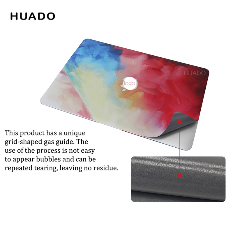 Защитные наклейки для ноутбука с текстурой древесины Macbook Air Pro Retina 11 12 13 15