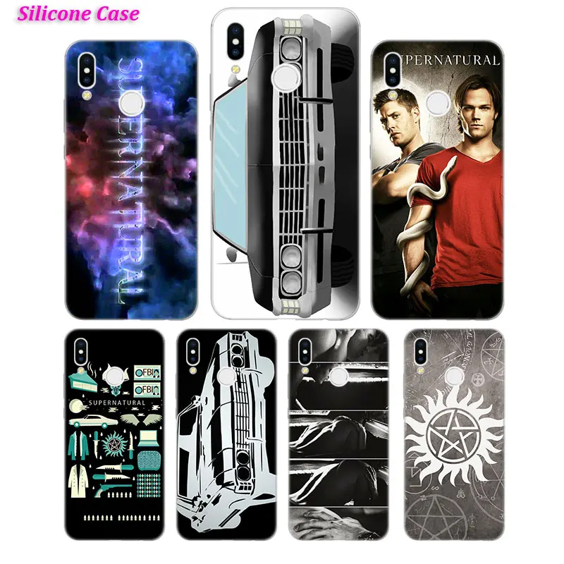 

Silicone Case Supernatural TV show for Huawei Nova 3 4 Honor 7C 7A 8 8X 9 10 Y5 Y6 Y7 Y9 V20 Lite Pro 2019 2018 Cover