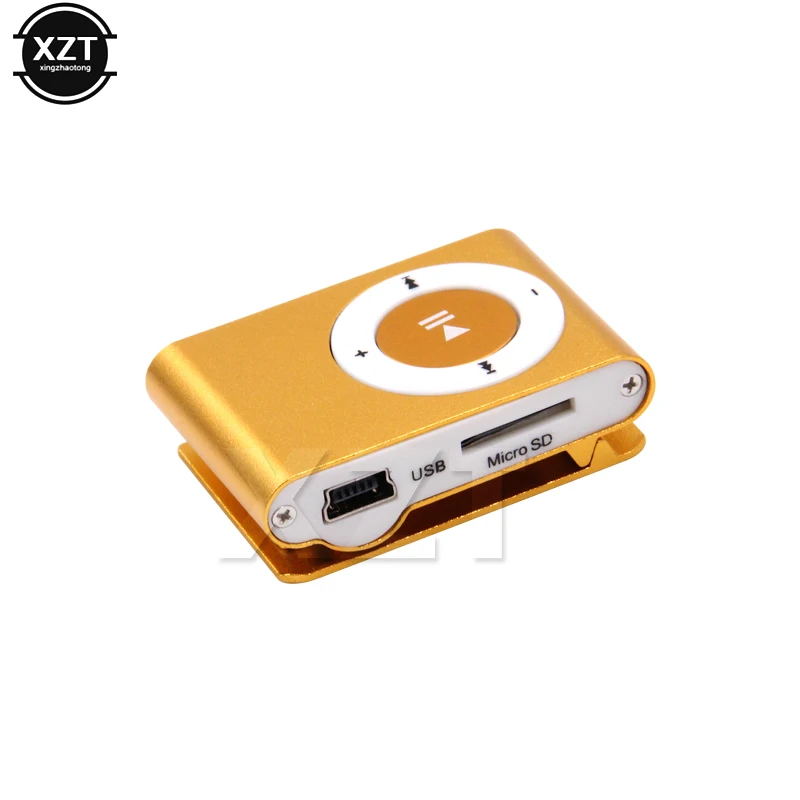 1pcs Mini Clip waterproof sport mp3 music player walkman Sport mp3 Colorful Portable high quality