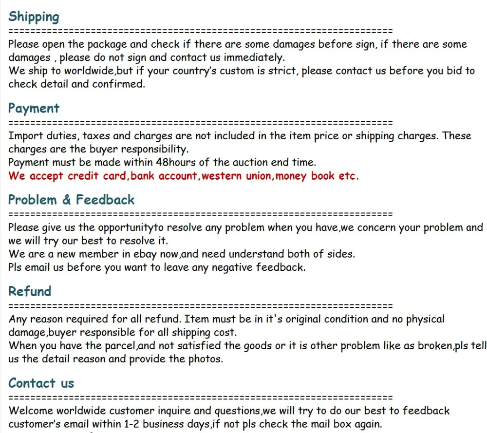 Problem  Feedback