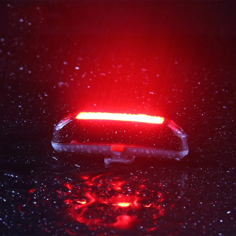 ROCKBROS велосипедный светильник Водонепроницаемый велосипед хвост светодиодный USB