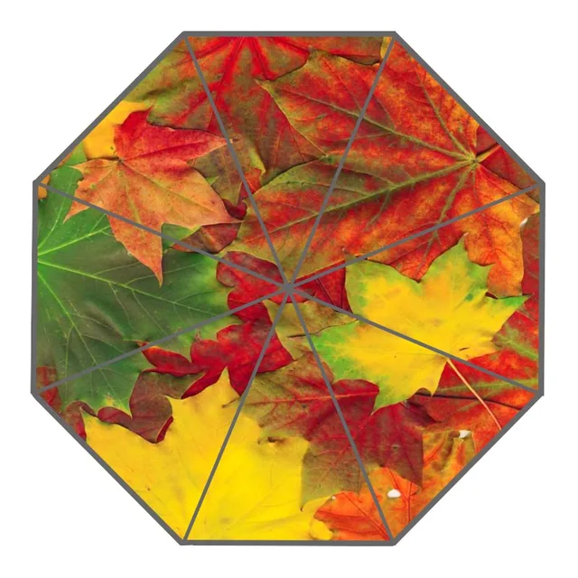 New Arrive Custom Harvest of autumn, maple leaf Umbrellas Creative