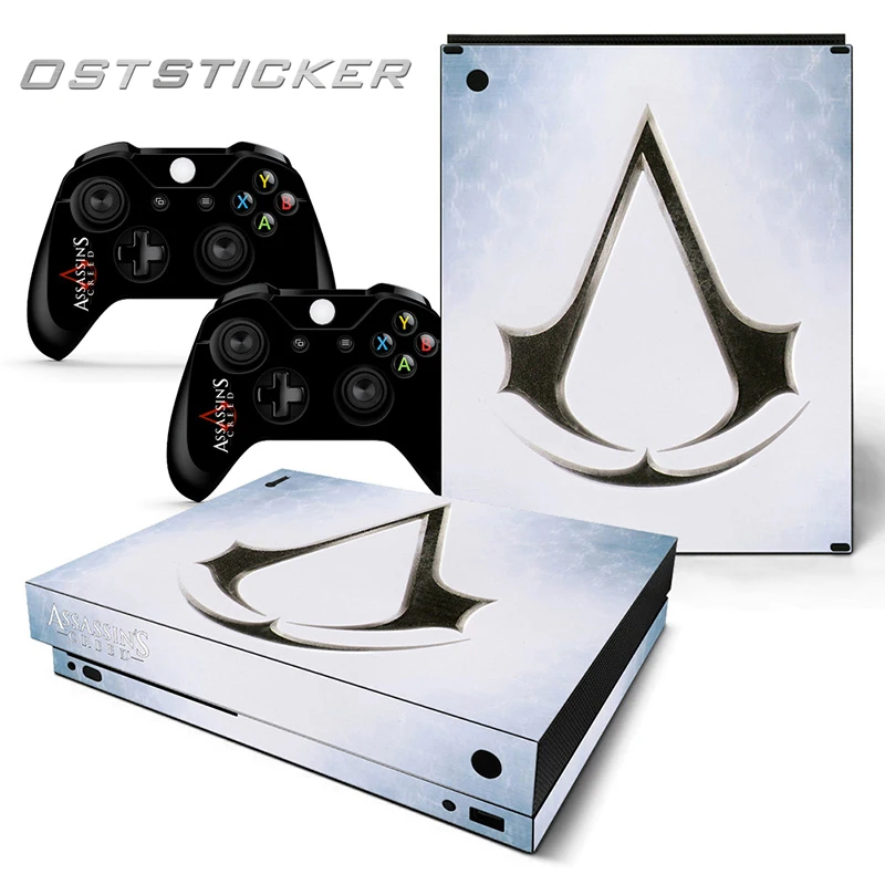 Скидка 30% oststicker мультфильм убийца для Xbox One X консоли виниловая наклейка кожного
