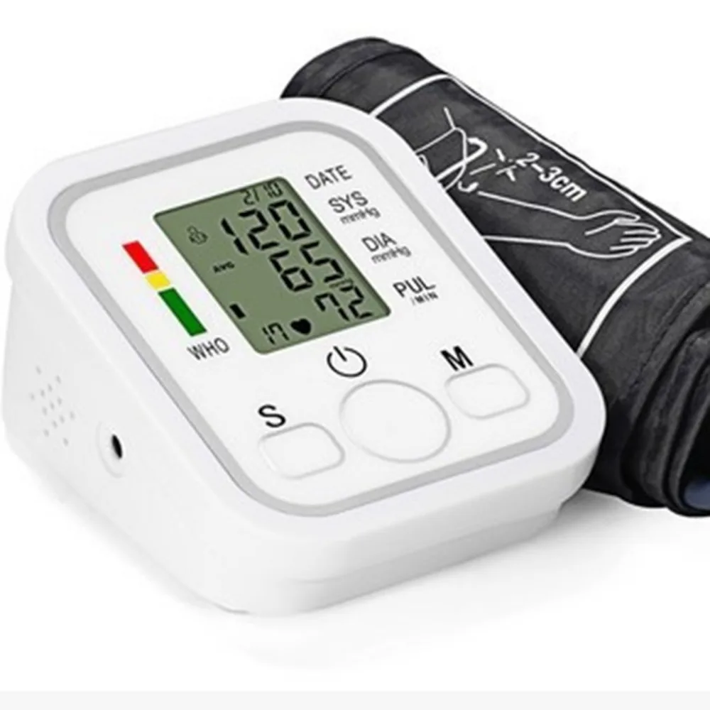 Цифровой прибор для измерения артериального пульса и давления, Электрический тонометр для измерения голоса, медицинский уход, 99 комплектов памяти, бытовой сфигмоманометр