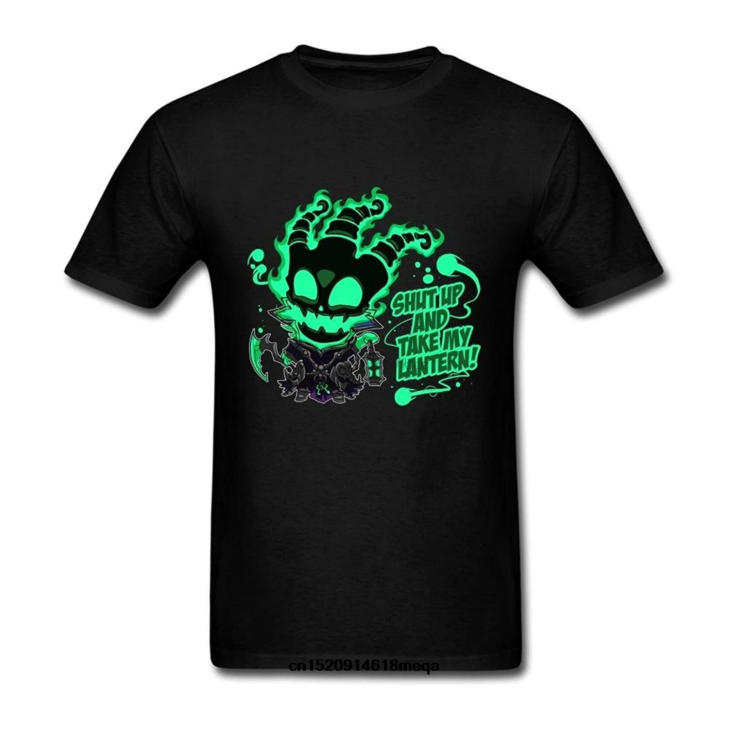 

t shirt FQYPMC Man 100% Cotton Thresh Shut Up and Take My Lantern Tshirts Men Summer T-shirt