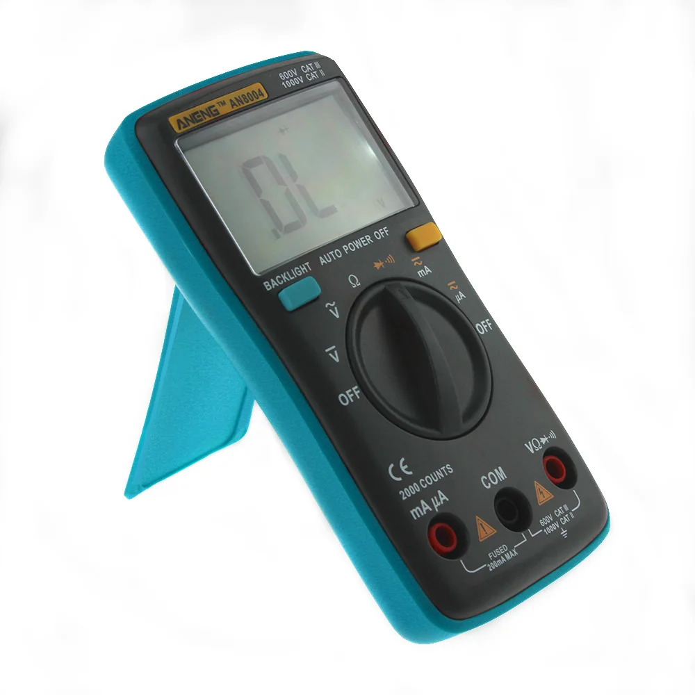 ANENG AN8004 multimetro Digital Multimeter Profesional Transistor Capacitor Tester esr lcr multi meter analog multimeter true rm