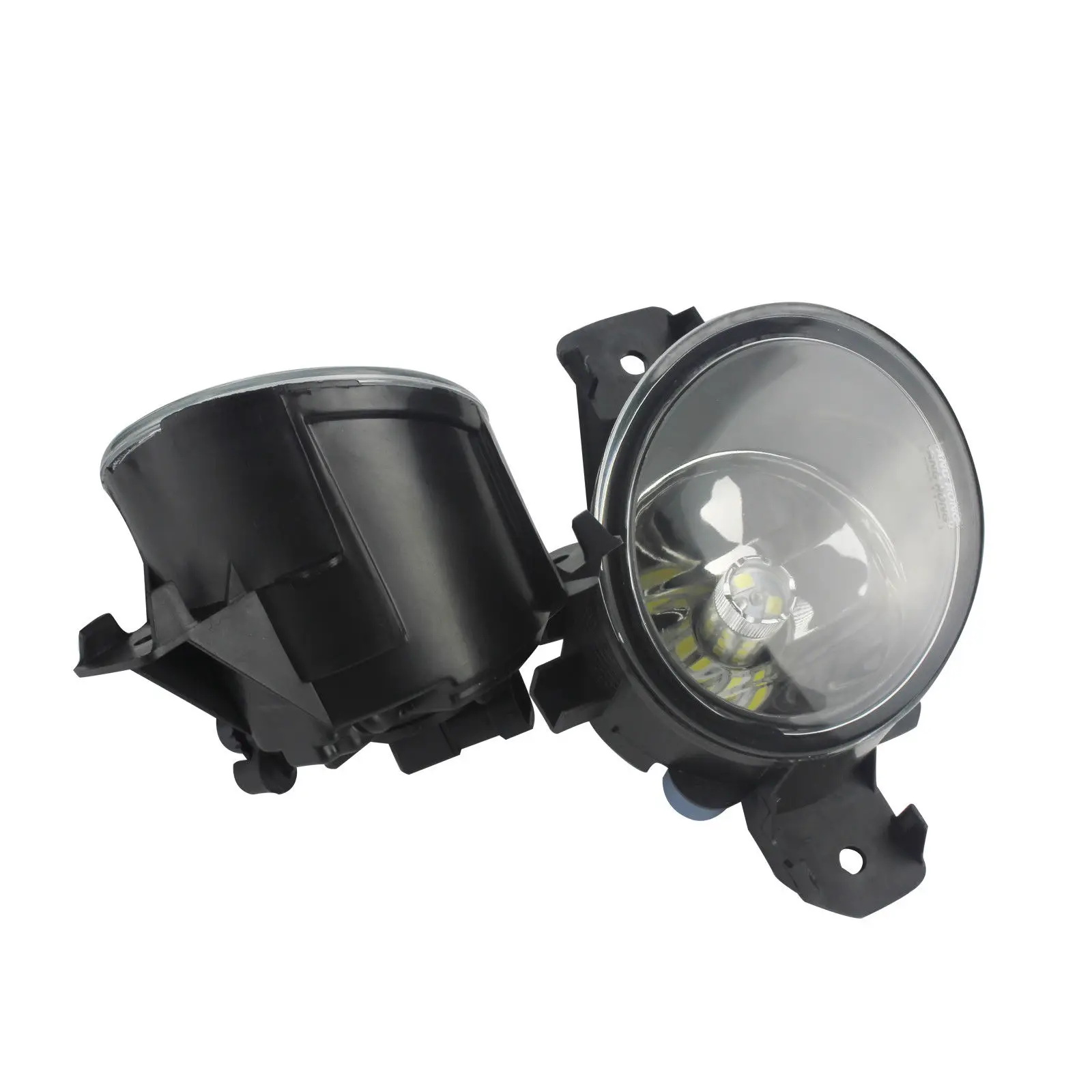  ANGRONG 2x For Renault Clio 2001-2013 Front Bumper Fog Lights With 30W H11 SAMSUNG LED Bulbs - 32911708443