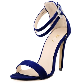 

Vogue Plus Size 26-62 Gladiator Cross Strap Sandalias Women Sandals Thin High Heels Candy Pumps Summer Shoes Woman Wedding 16666
