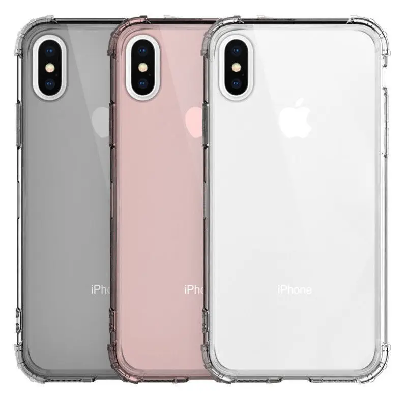 Модный сверхмощный защитный чехол для iPhone 11 Pro X XS Max SE, четыре угла, усиленный прозрачный чехол для iPhone XR 6 6S 7 8 Plus