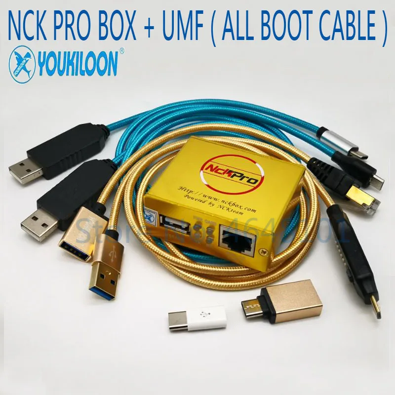 Новейший NCK Pro box NCK Pro 2 box(поддержка NCK+ UMT 2 в 1)+ usb type-C+ UMF весь кабель запуска для Huawei