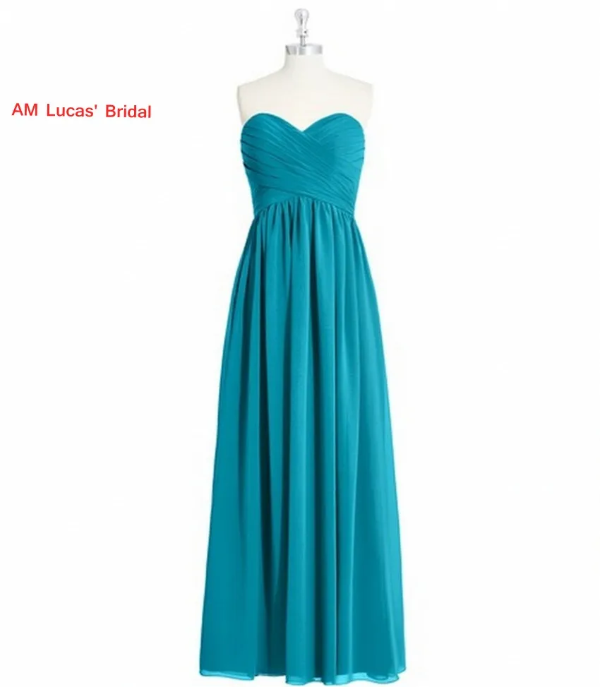 Simple Straight Evening Dresses Pleat Formal Gowns For Wedding Party