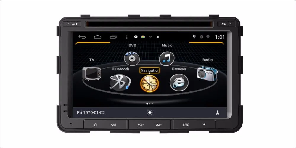 Perfect Liandlee Android Multimedia Stereo For SsangYong Micro / Rexton / For Derways Aurora Radio DVD Player GPS Navigation Audio Video 15