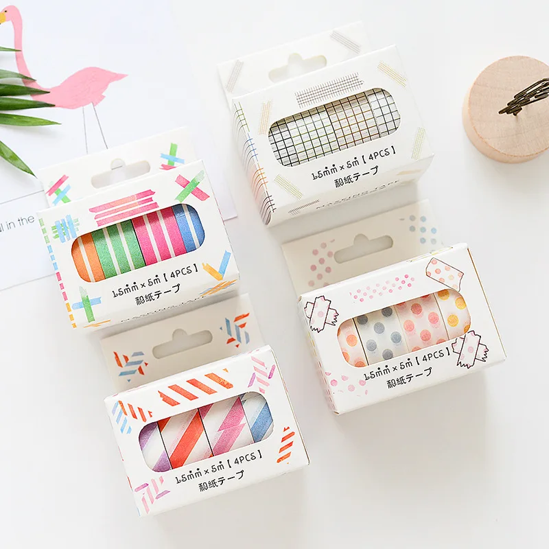 

grid washi tape decorado 5m wide porta kawaii rainbow thin stickers scrapbooking cinta adhesiva decorativa adhesive decorative