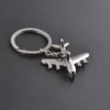 Porte-clés avion en métal, Mini avion, pendentif de voiture, bijoux cadeau pour hommes et femmes ► Photo 2/4