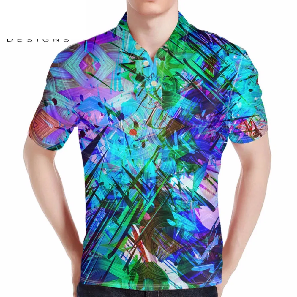 Мужская рубашка в Корейском стиле, летняя, стильная, 3D, с рисунком граффити, мужская рубашка с коротким рукавом, мужские повседневные Топы И Футболки, брендовая одежда