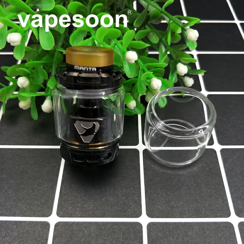 Оригинальная запасная стеклянная трубка VapeSoon для ADVKEN MANTA RTA Tank 5 мл/3 мл
