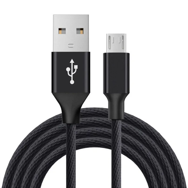 EU QC 3 0 быстрое USB зарядное устройство 1 м нейлоновое микро usb провод для HTC One E9 M7 M8
