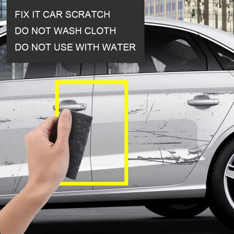 Автомобиль царапины ремонт ткань нано материал поверхность тряпки Автомобильная ткань для Автомобильный свет краски царапин удаления