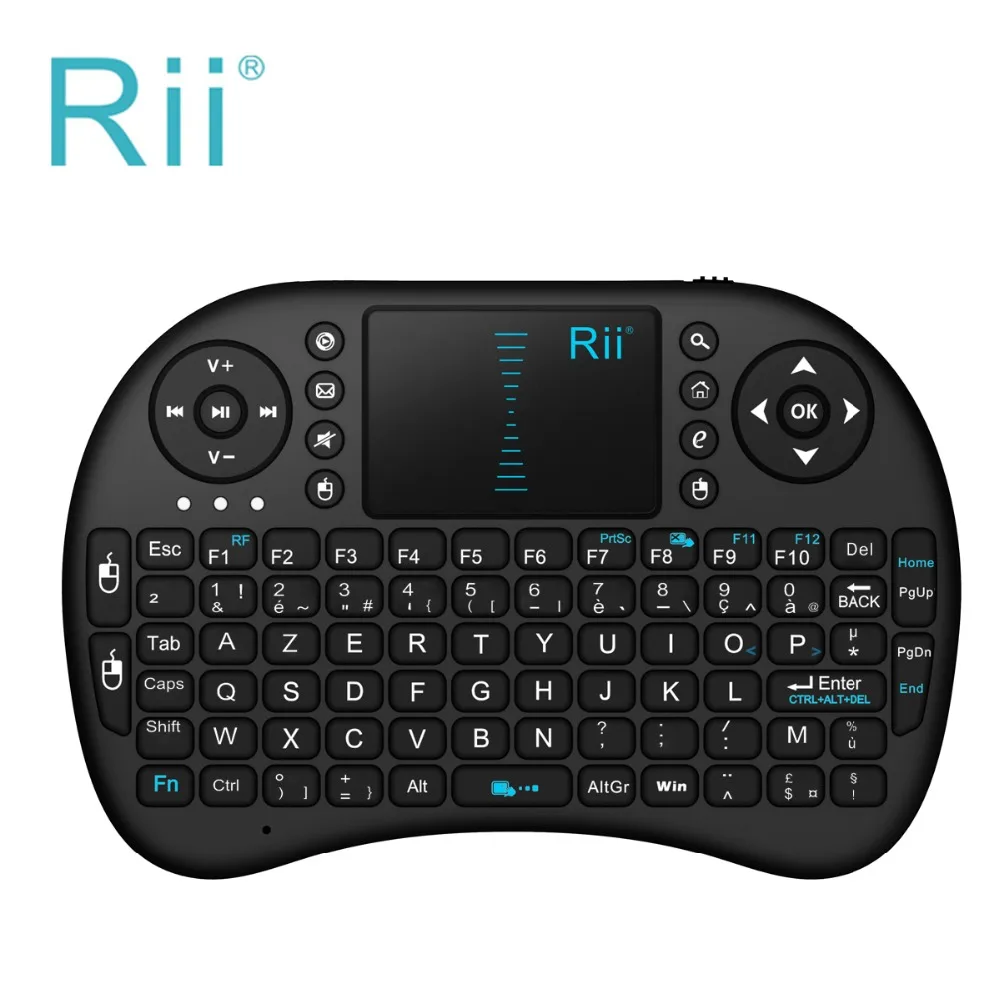 Cheapest 2.4G Wireless Original Rii i8 Mini Keyboard with Touchpad