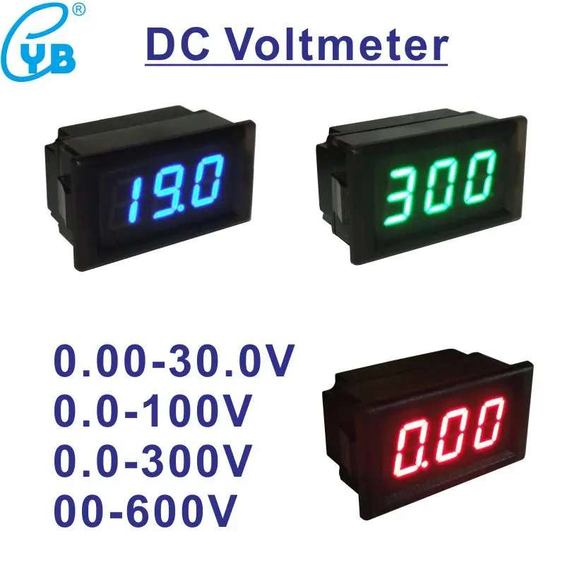 YB28 W 0 52 дюймов красные синие цифровой светодиодный модуль постоянного тока для