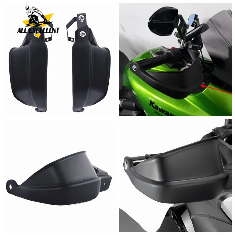 

For Kawasaki Versys 650 1000 Z900 Motocycle hand handle guard protector handlebar handguards shields Brake Clutch Windshield