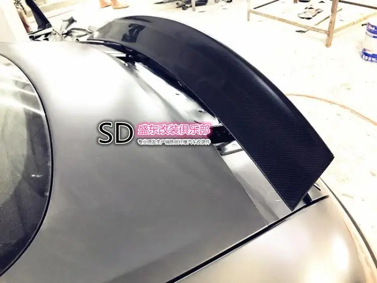 Подходит для Mercedes Benz AMG GT задний спойлер заднего крыла из углеродного волокна|rear