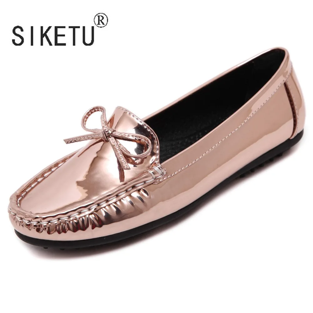 Женские лоферы из ПУ кожи с круглым носком для вождения|brand woman loafers|women brand loaferswomen