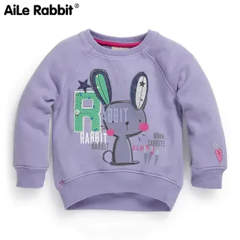 

2018 brand children's wear autumn new children's wear, sweater cartoon embroidered collar long sleeved girl's sweater b1