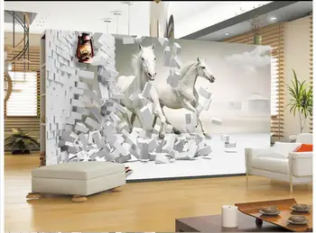 

Custom 3d wallpaper for walls 3 d wall murals wallpaper Light blue pigment ya 3d stereo flower butterfly TV wallpaper home decor