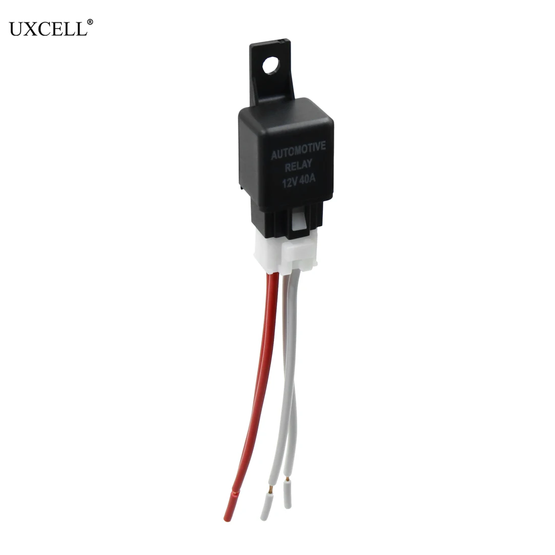 Uxcell DC 12V 40A SPST 4 Pin Automotive Car Relay with Wires Harness Socket 2pcs 1pcs | Автомобили и мотоциклы