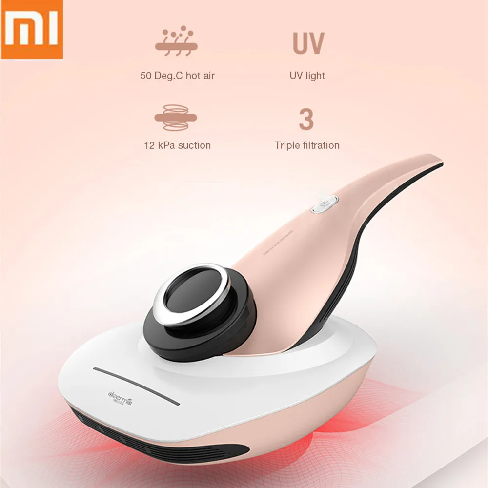 Xiaomi Deerma кровать пылесос Электрический инструмент для удаления клещей UV C свет 99.99%