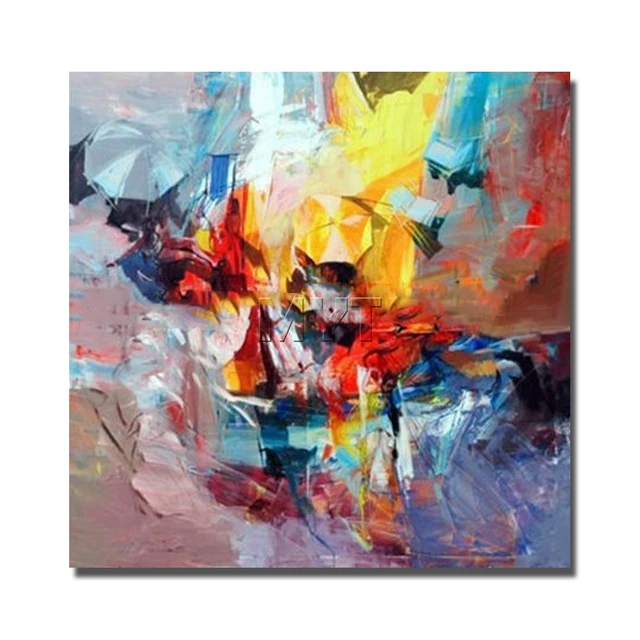 Aliexpress.com : Buy Square Colorful Abstract Painting on