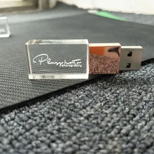 Заказной Кристалл usb 2,0 флэш-накопитель