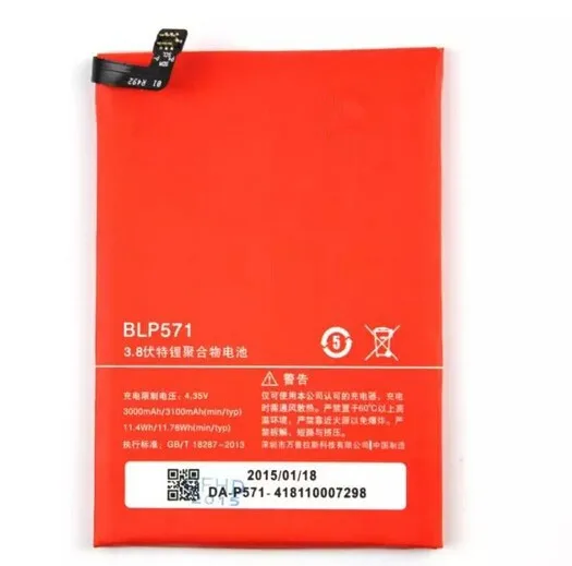 

BLP571 3100mAh FOR Oneplus one Battery For OPPO Oneplus one A++++ 64GB 16GB Smart Mobile Phone Batterie