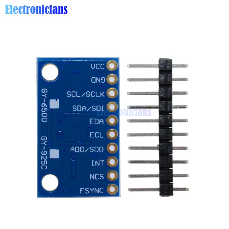 1 комплект SPI IIC/iec GY-9250 MPU 9250 MPU-9250 9-Axis Attitude+ гироскоп+ акселератор+ магнитометр Модуль датчика MPU9250 3-5 в питание