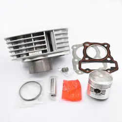 High Quality Motorcycle Cylinder Kit 56mm Bore For SYM M88 XS125-A XS 125 Engine Spart Parts