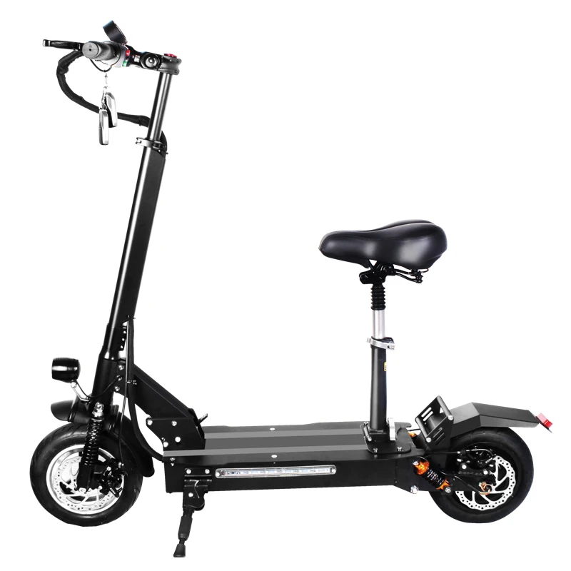 Электрический скутер Elctric 60V3200w складной электрический ebike с двумя передними и