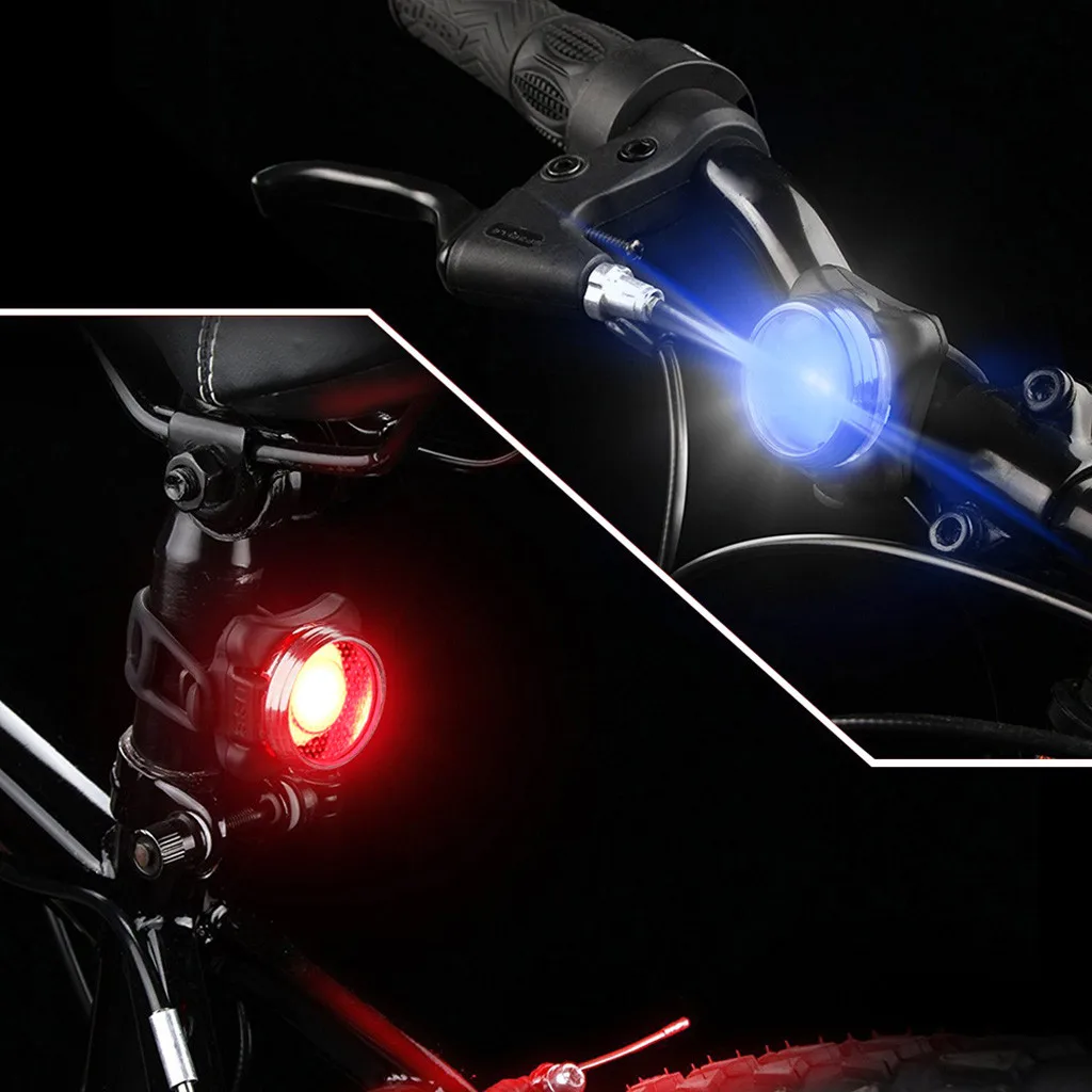 

3 Modes Waterproof LED Bike Light Bicycle Accessories Cycling Headlight Rear Taillight USB Style Rechargeable Bicycle Light Lamp
