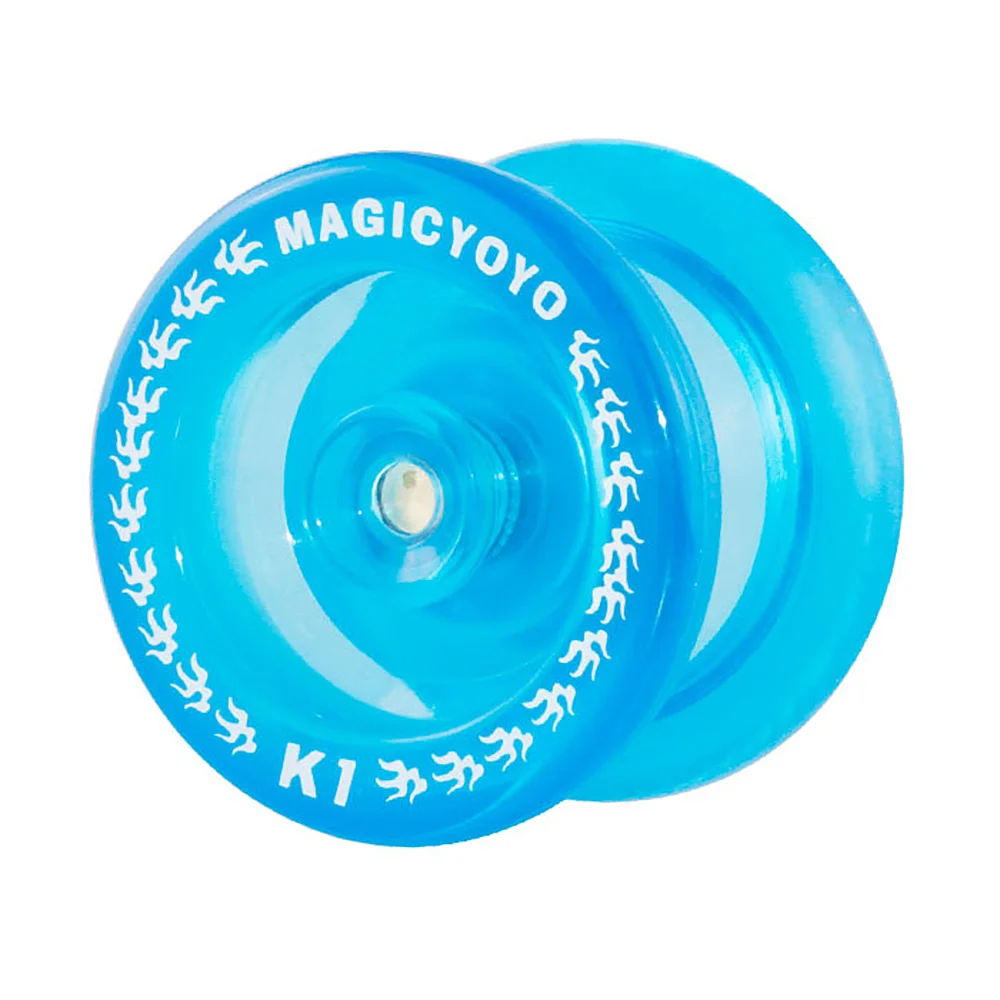 Магический йойо K1 спин ABS йойо 8 мяч KK, подшипник с спиннинг строку Классические игрушки для детей, для профессиональных Йо-йо Droshipping - Цвет: Синий