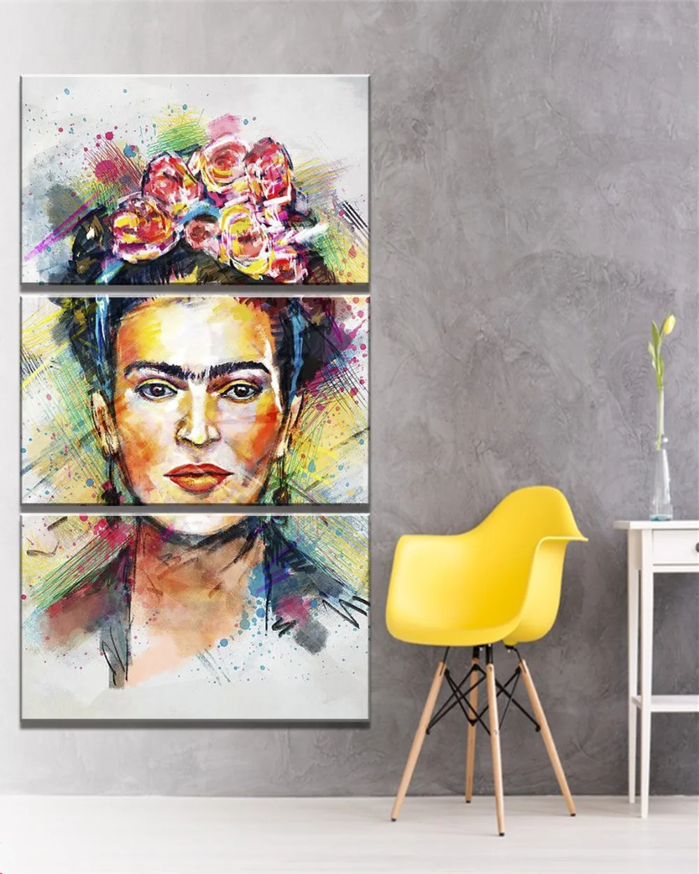 Wallpaper 3 stuk wall art For iPhone Free