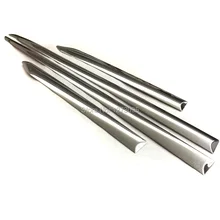 For 2016 Lexus ES300 ES300h ES350 ES Series ABS Chrome Side Door Body Molding Trim Cover Protector Strip Car Styling Accessories