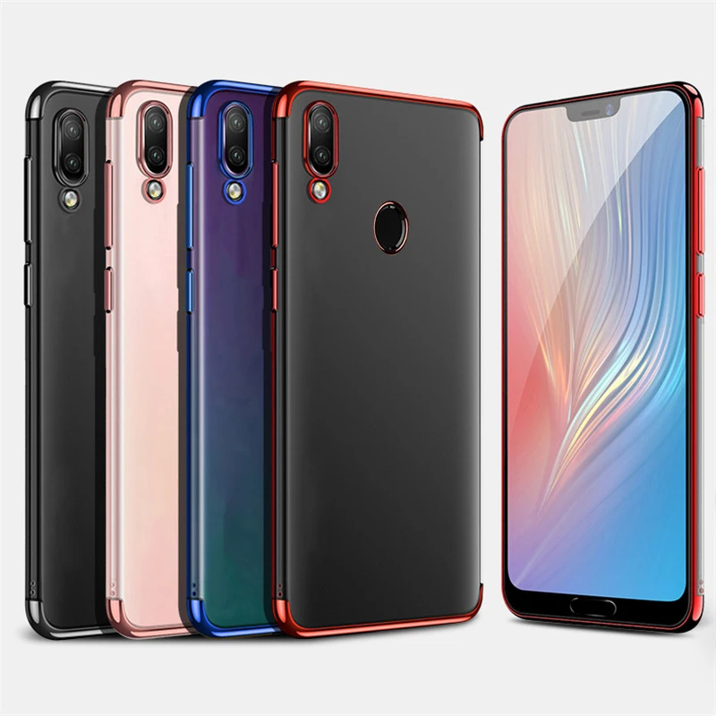 

For Xiaomi mi mix 3 Case Transparent Plating TPU for Xiaomi mi Play mix 2