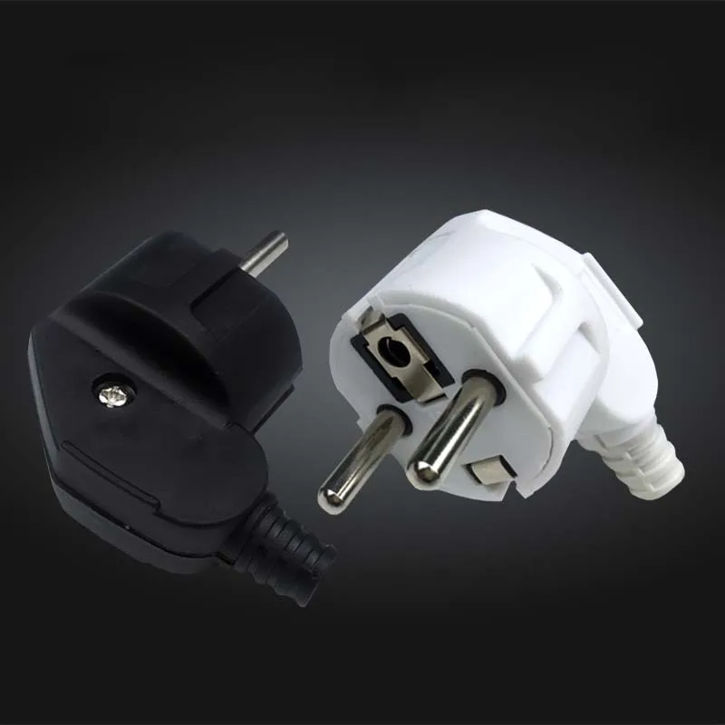 4pcs EU Power Connection Plug Two Hole Round Pin For Netherlands