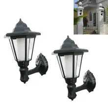 2Pcs Outdoor Solar Power Lawn Lamps LED Spot Light Garden Path Hanging Lights Landscape Decoration Lights