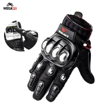 Motorcycle Gloves Touchscreen Full Finger Moto Bike Luva Motocross Gloves Guants Moto Anti-slip Off Road ATV Protective Gloves
