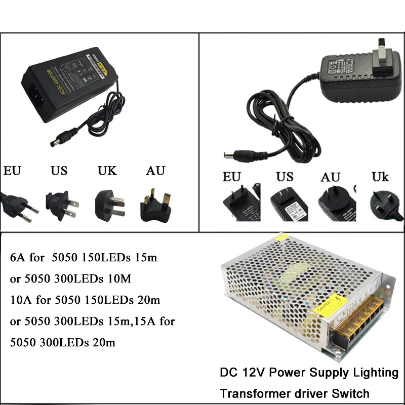 5 м 10 м 15 м 20 м RGB Светодиодная лента светильник 5050 SMD 60 светодиодный s/M ленточный светильник+ Mi светильник сенсорный экран RF контроллер+ DC12V адаптер питания полный комплект