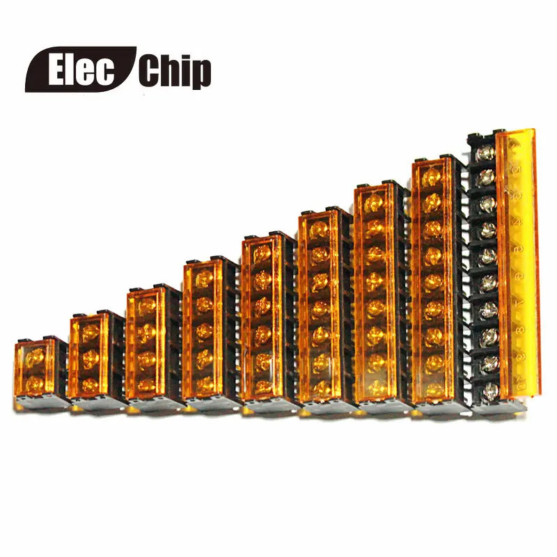 

10PCS 9500 With Cover HB9500 2P3P4P5P6P7P8P9P10P Barrier / Terminal 9.5MM